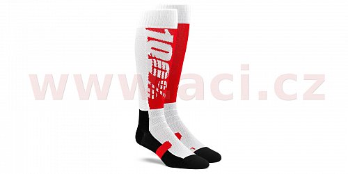 ponožky Hi-SIDE (červená/černá)